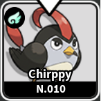 Evomon Chirppy Flying pet dex 010 for Roblox Evomon wiki