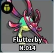 Evomon Flutterby Bug pet dex 014 for Roblox Evomon wiki
