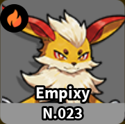 Evomon Empixy Fire pet dex 023 for Roblox Evomon wiki
