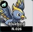 Evomon Bluebird Flying pet dex 026 for Roblox Evomon wiki