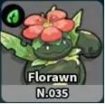 Evomon Florawn Grass pet dex 035 for Roblox Evomon wiki