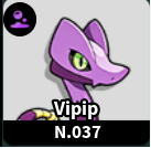 Evomon Vipip Poison pet dex 037 for Roblox Evomon wiki