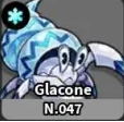 Evomon Glacone Ice pet dex 047 for Roblox Evomon wiki