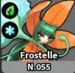 Evomon Frostelle Grass pet dex 055 for Roblox Evomon wiki