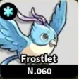 Evomon Frostlet Ice pet dex 060 for Roblox Evomon wiki