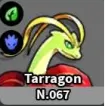 Evomon Tarragon Grass pet dex 067 for Roblox Evomon wiki