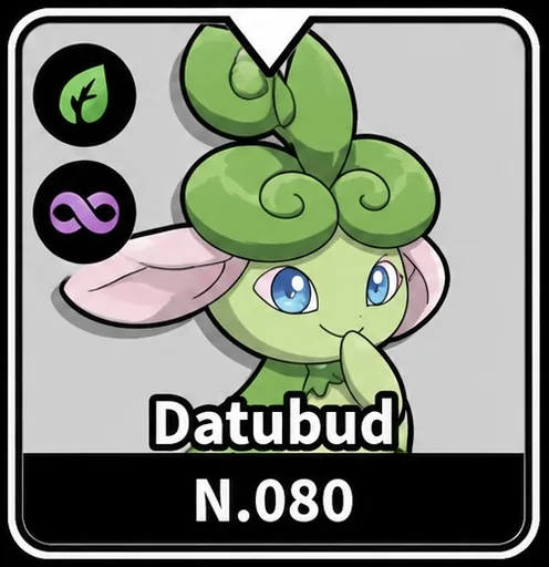 Evomon Datubud Grass pet dex 080 for Roblox Evomon wiki