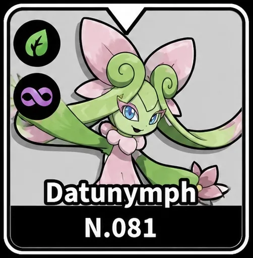 Evomon Datunymph Grass pet dex 081 for Roblox Evomon wiki